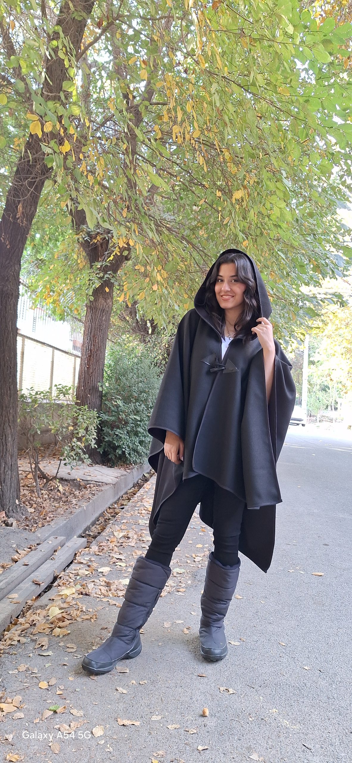 پانچو مشکی