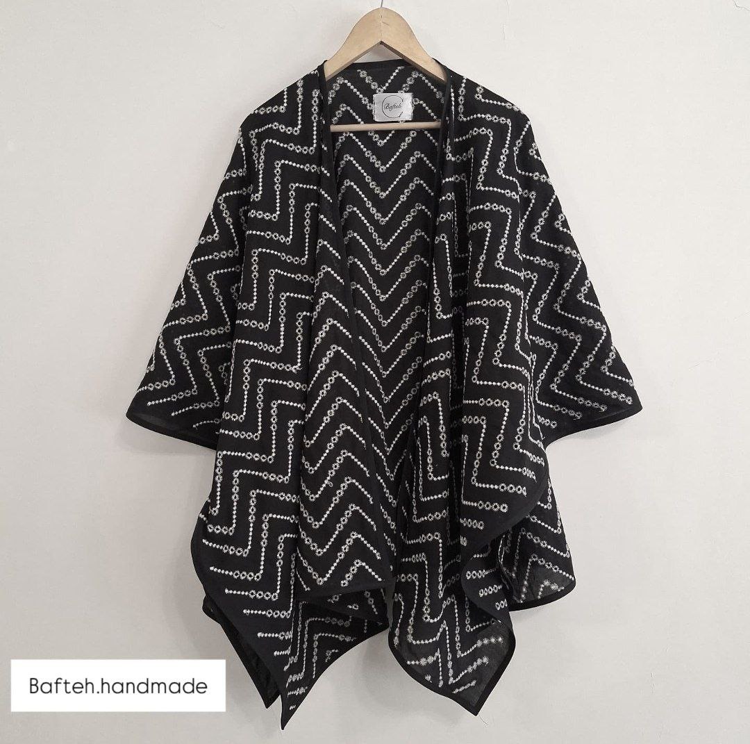 پانچو نخی خامه دوزی