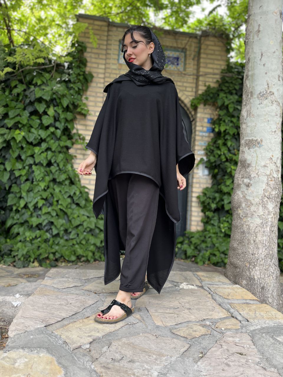 پانچو جلو بسته
