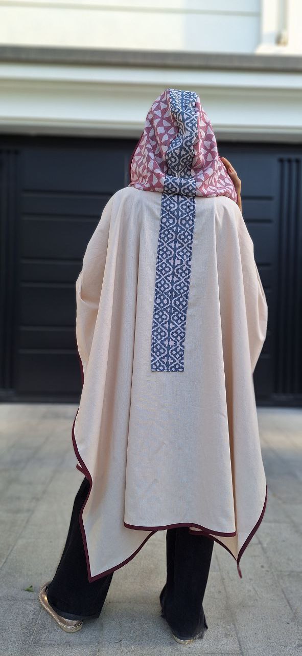پانچو کلاهدار تابستونه
